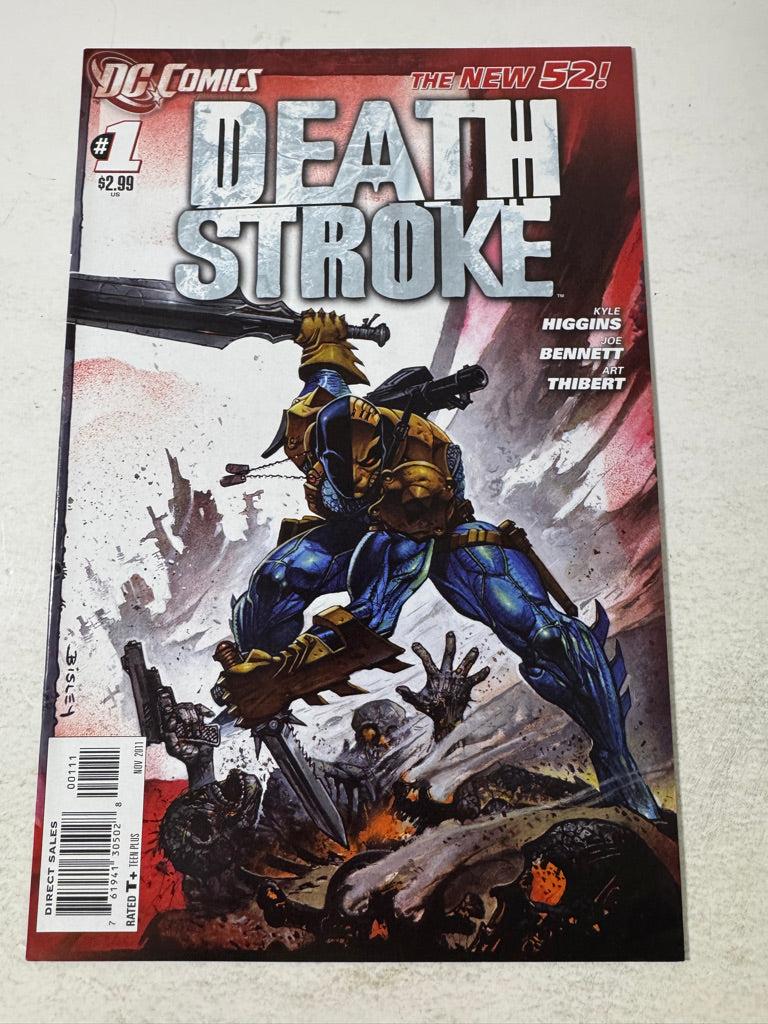DEATHSTROKE #1 Vol 2 NM Simon Bisley Cover