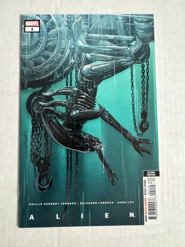 ALIEN #1 NM 2nd Print Salvador Larroca Variant 1ST APPEARANCE
