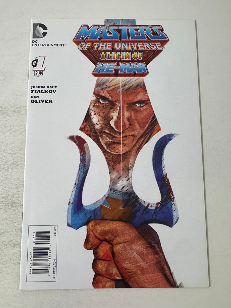 MASTERS OF THE UNIVERSE ORIGIN OF HE-MAN #1 NM- Ben Oliver Cover