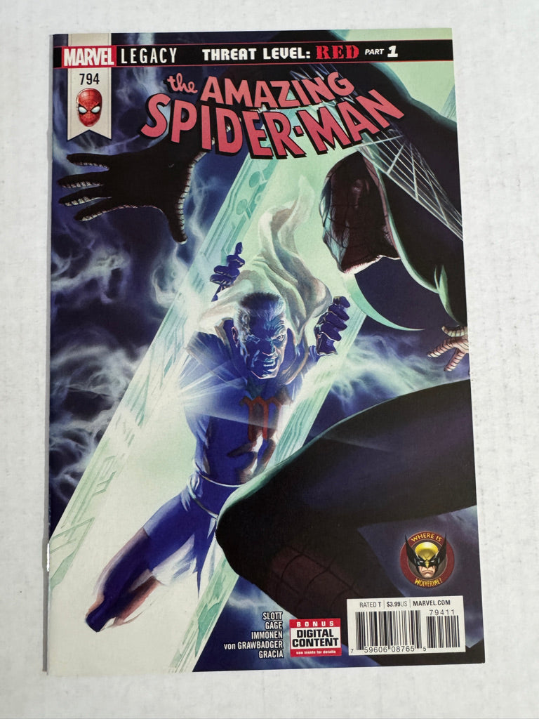 AMAZING SPIDER-MAN #794 NM Alex Ross Cover