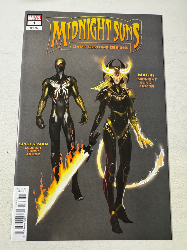 MIDNIGHT SUNS #1 NM Game Design Variant