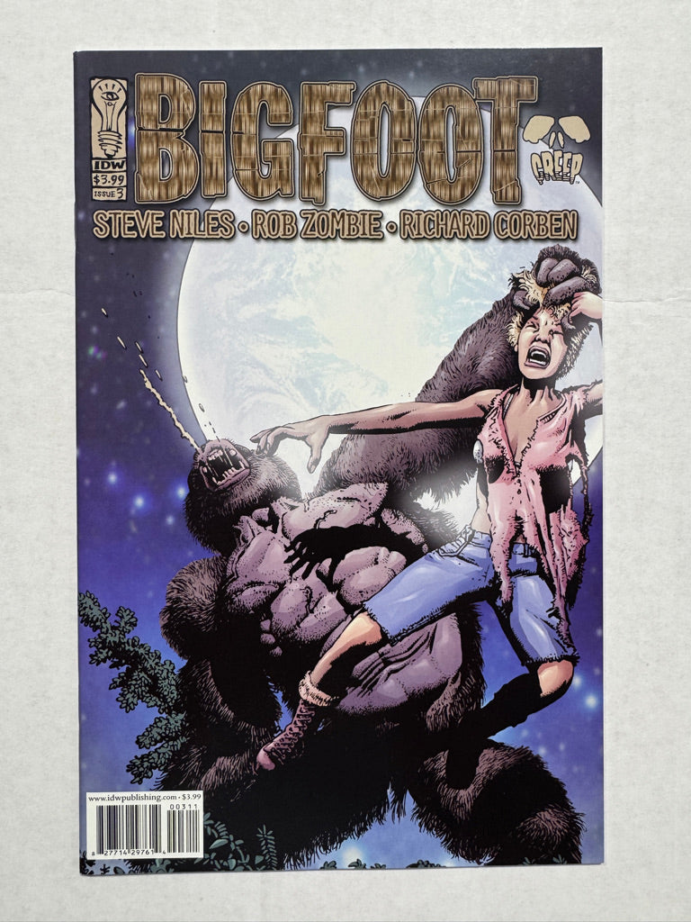BIGFOOT #3 NM Richard Corben Cover