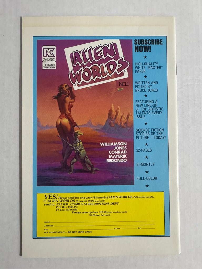 TWISTED TALES #1 VF Richard Corben Cover