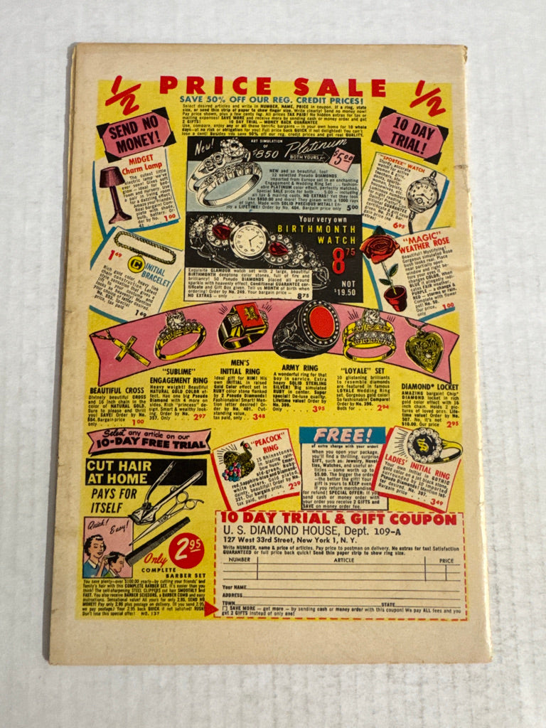 GREAT LOVER ROMANCES #3 VG-