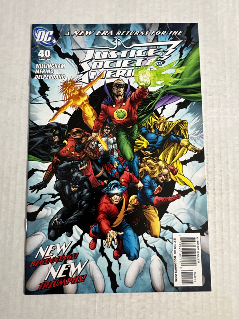 JUSTICE SOCIETY OF AMERICA #40 Vol 3 NM