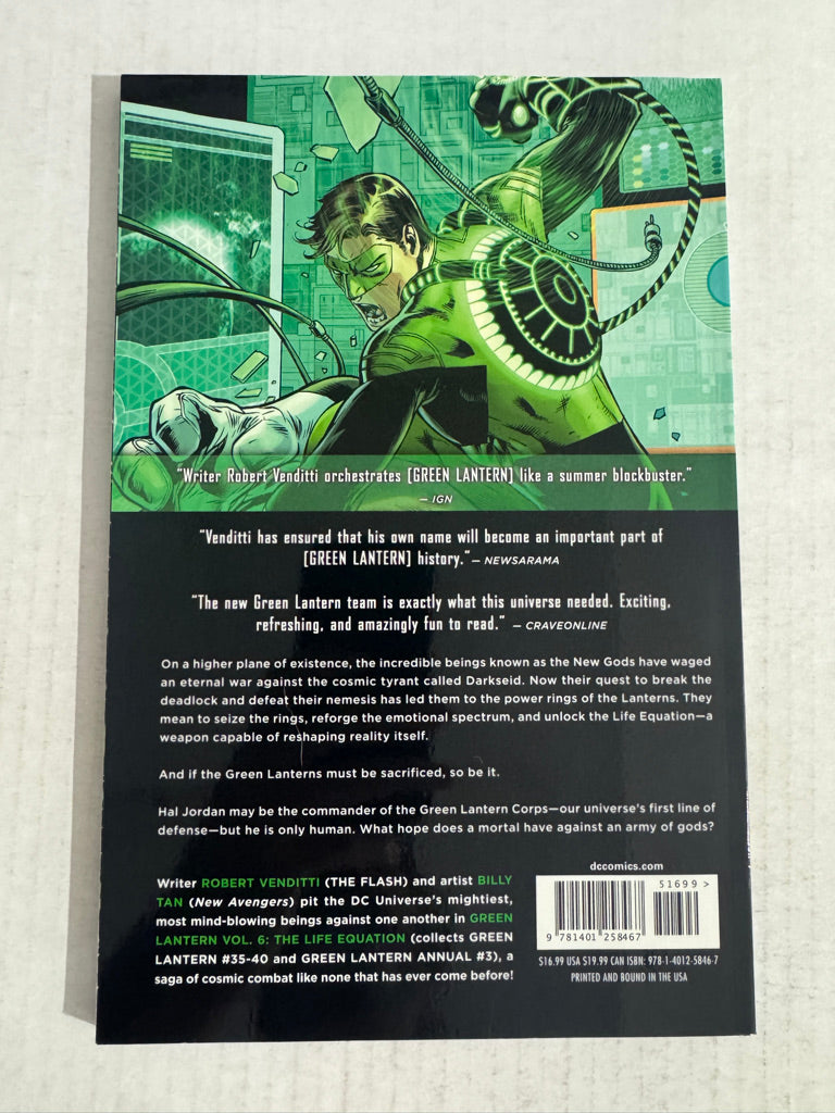 GREEN LANTERN Vol 5 The Life Equation TPB