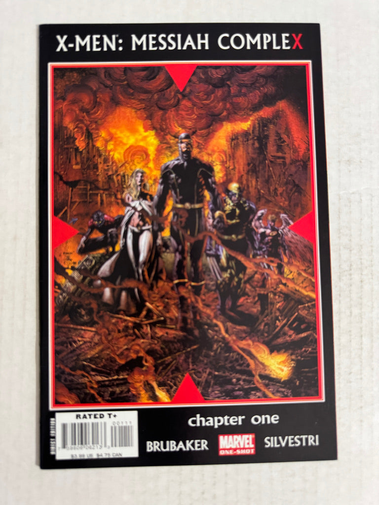 X-MEN MESSIAH COMPLEX #1 VF/NM David Finch Cover