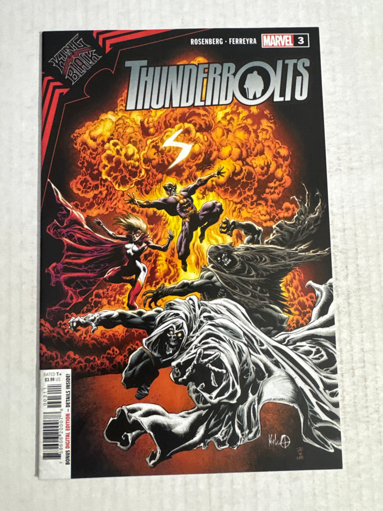 THUNDERBOLTS KING IN BLACK #3 NM Kyle Hotz Cover