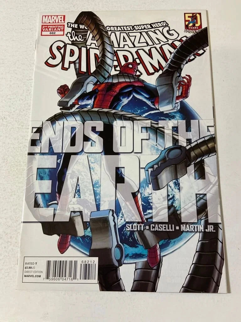 AMAZING SPIDER-MAN #682 NM- 2nd Print Variant