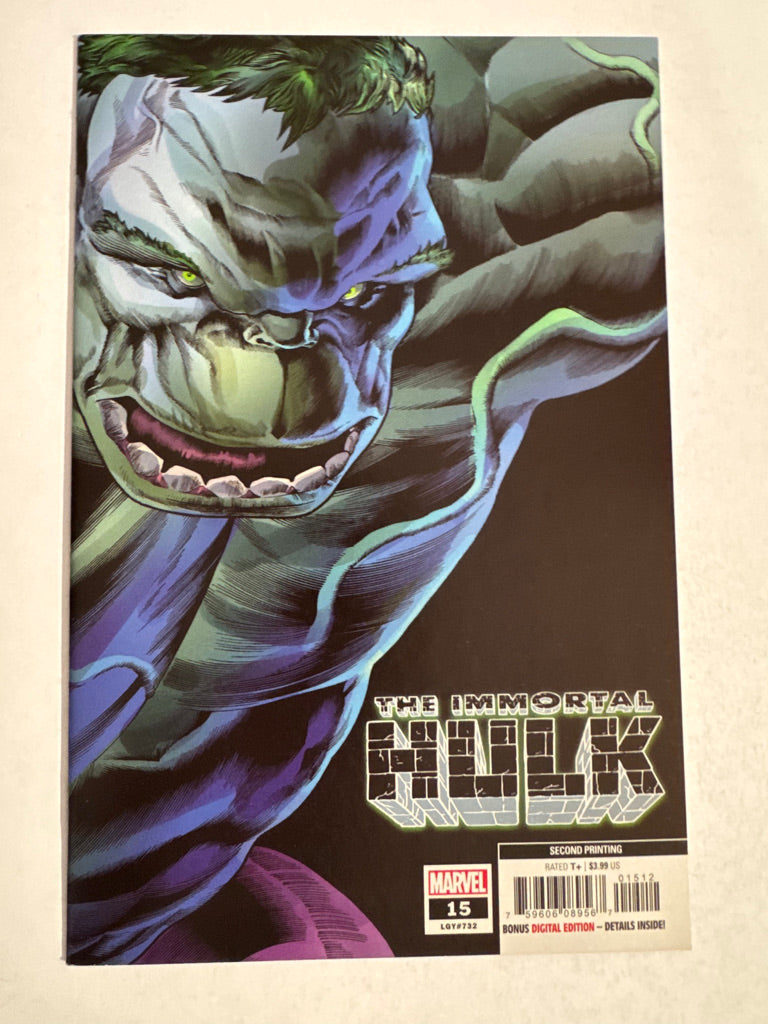 IMMORTAL HULK #15 NM 2nd Print Variant