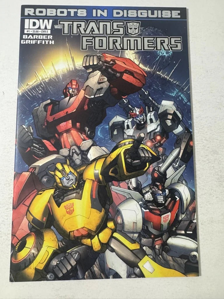 TRANSFORMERS Robots In Disguise #1 NM E Variant