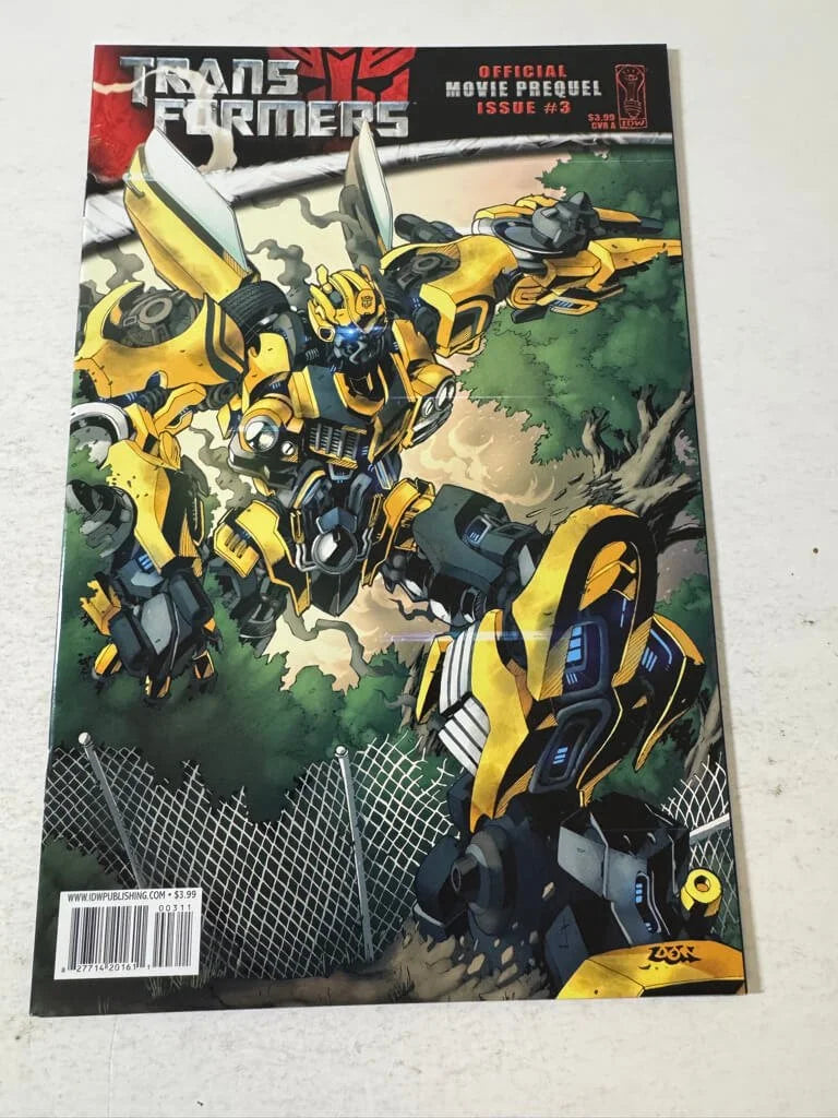 TRANSFORMERS Official Movie Prequel #3 NM
