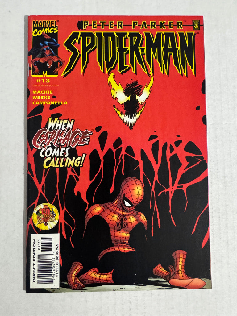 PETER PARKER SPIDER-MAN #13 VF John Romita Jr Cover