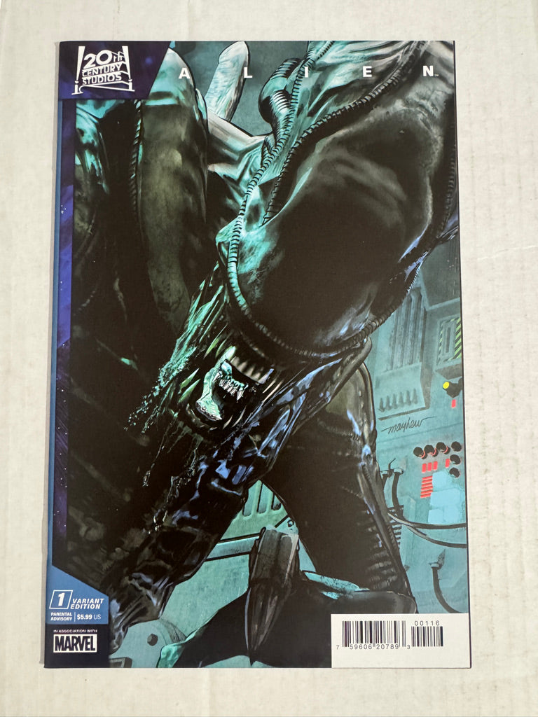 ALIEN #1 Vol 4 NM 1:25 Mike Mayhew Variant