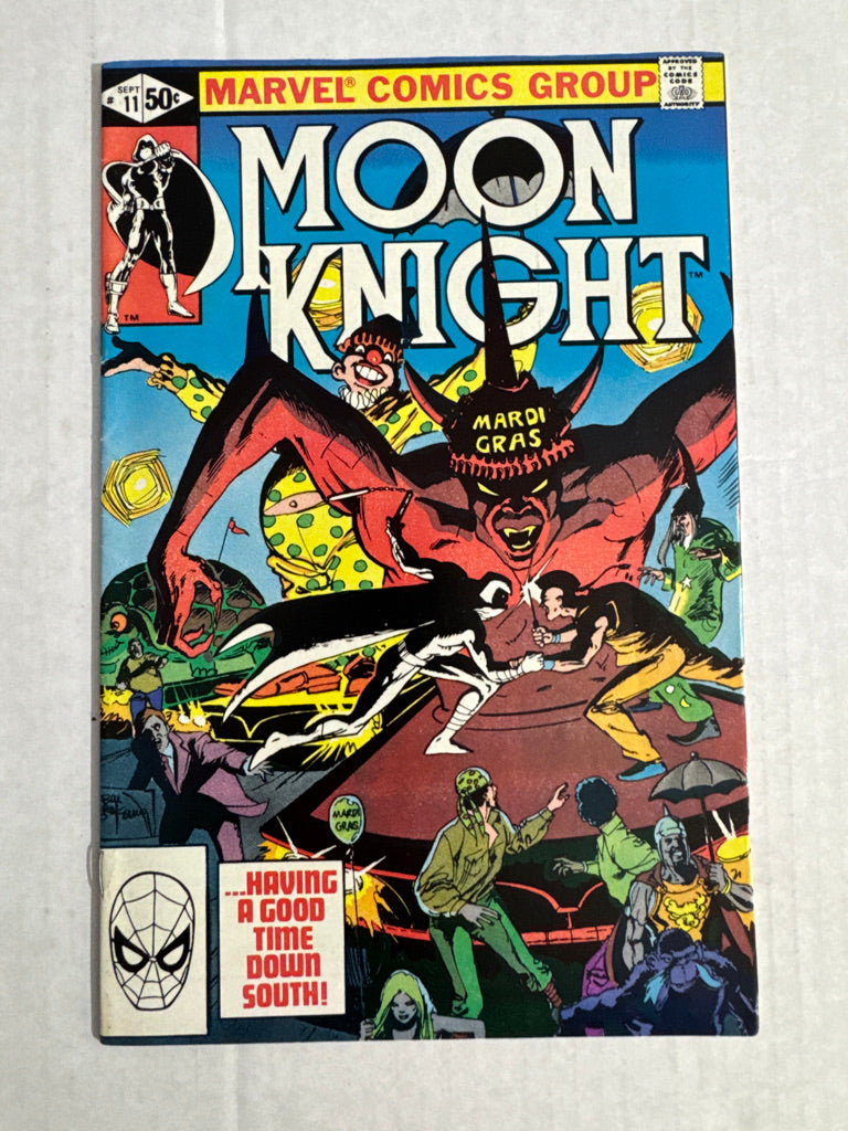 MOON KNIGHT #11 Bill Sienkiewicz Cover