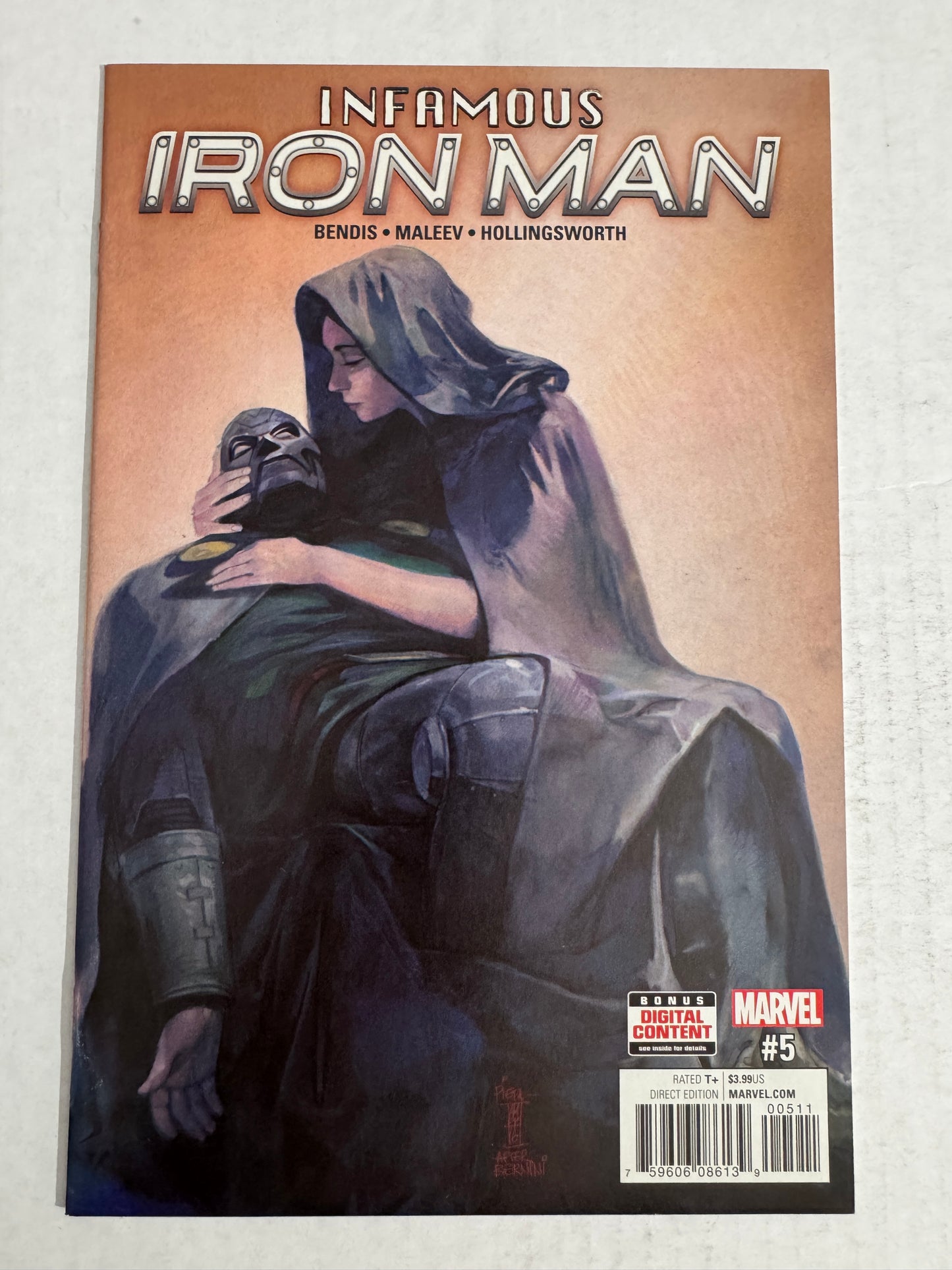 INFAMOUS IRON MAN #5 NM Alex Maleev Cover