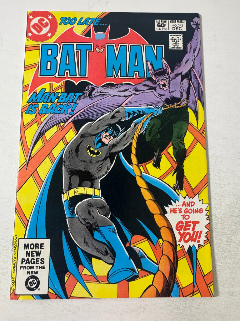BATMAN #342 FN