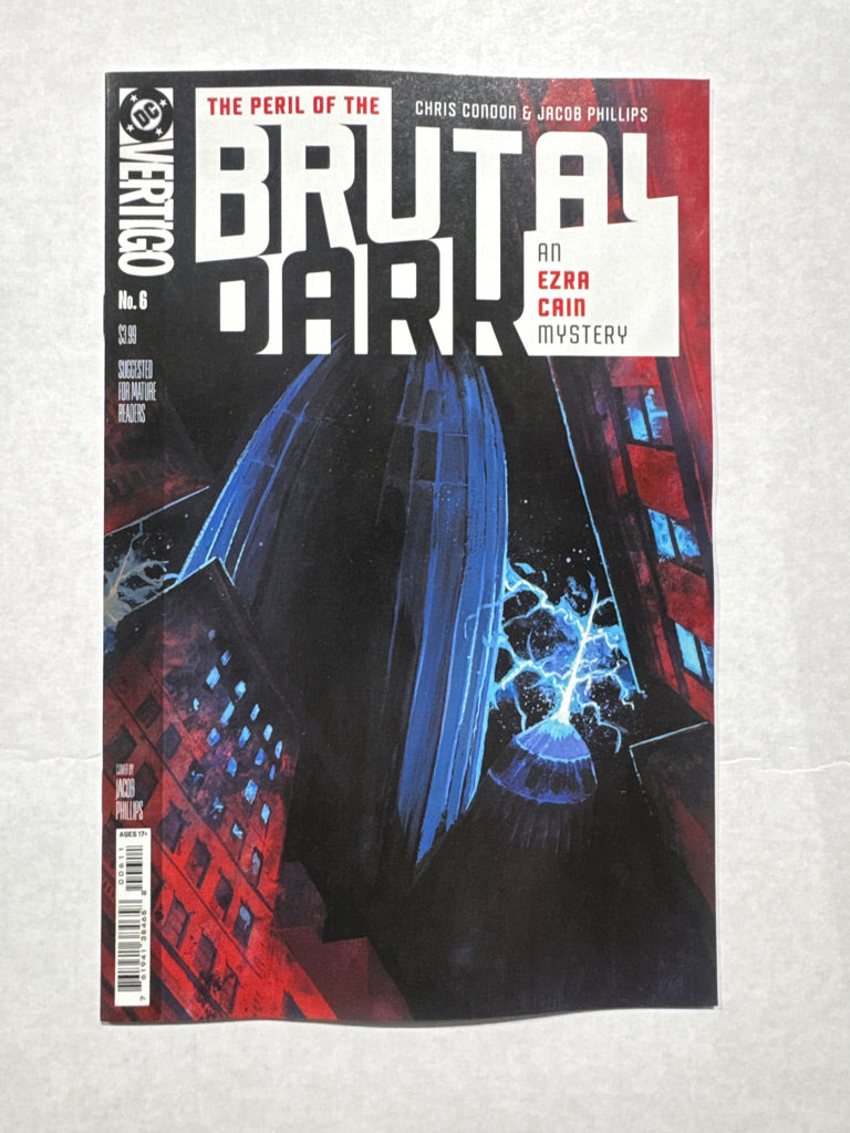 PERIL OF THE BRUTAL DARK: An Ezra Cain Mystery #6 NM