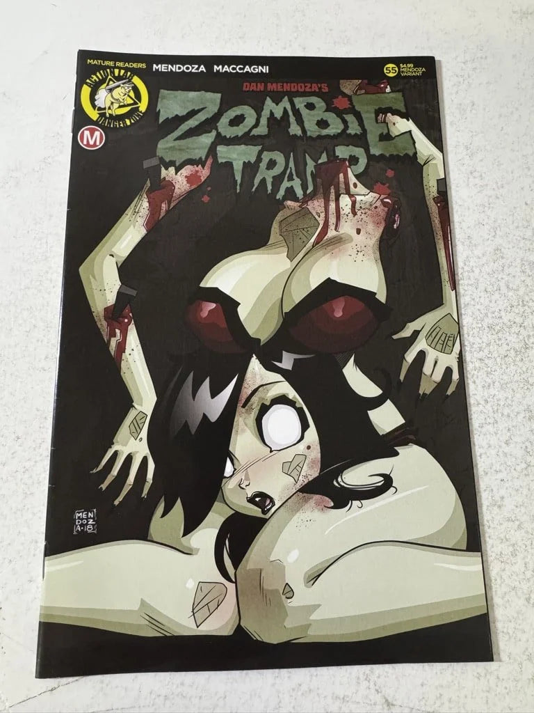 ZOMBIE TRAMP #55 VF/NM Dan Mendoza Variant