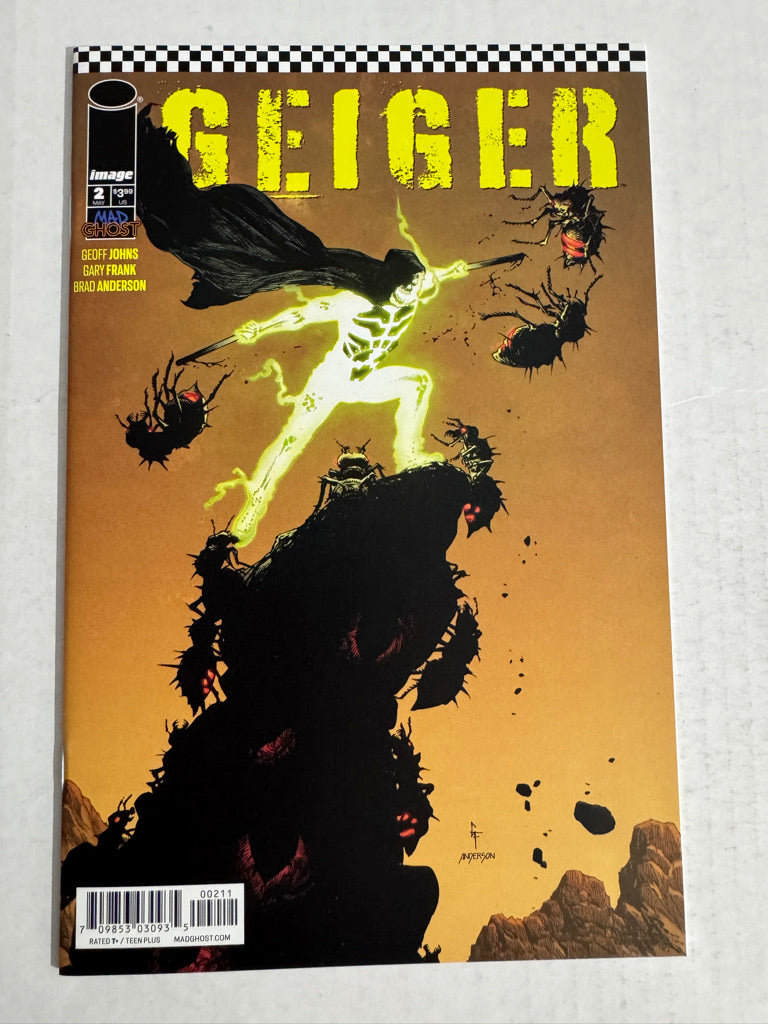 GEIGER #2 NM Gary Frank Cover