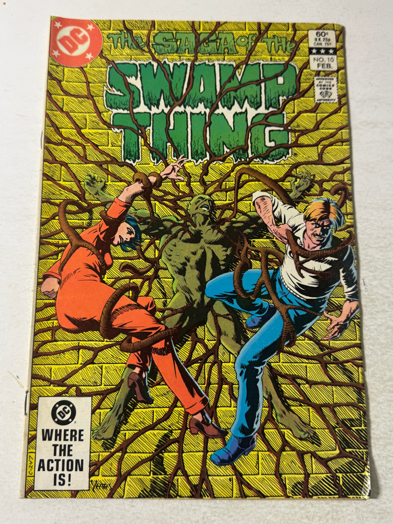 SAGA OF THE SWAMP THING #10 FN/VF