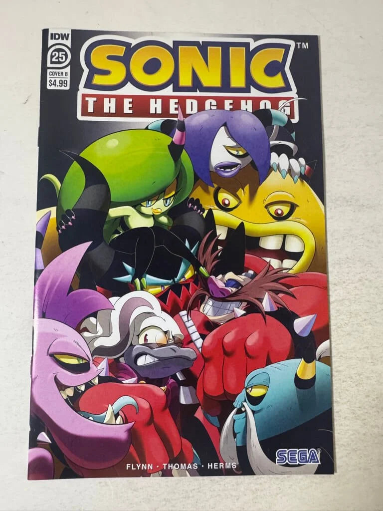 SONIC THE HEDGEHOG #25 NM- B Variant