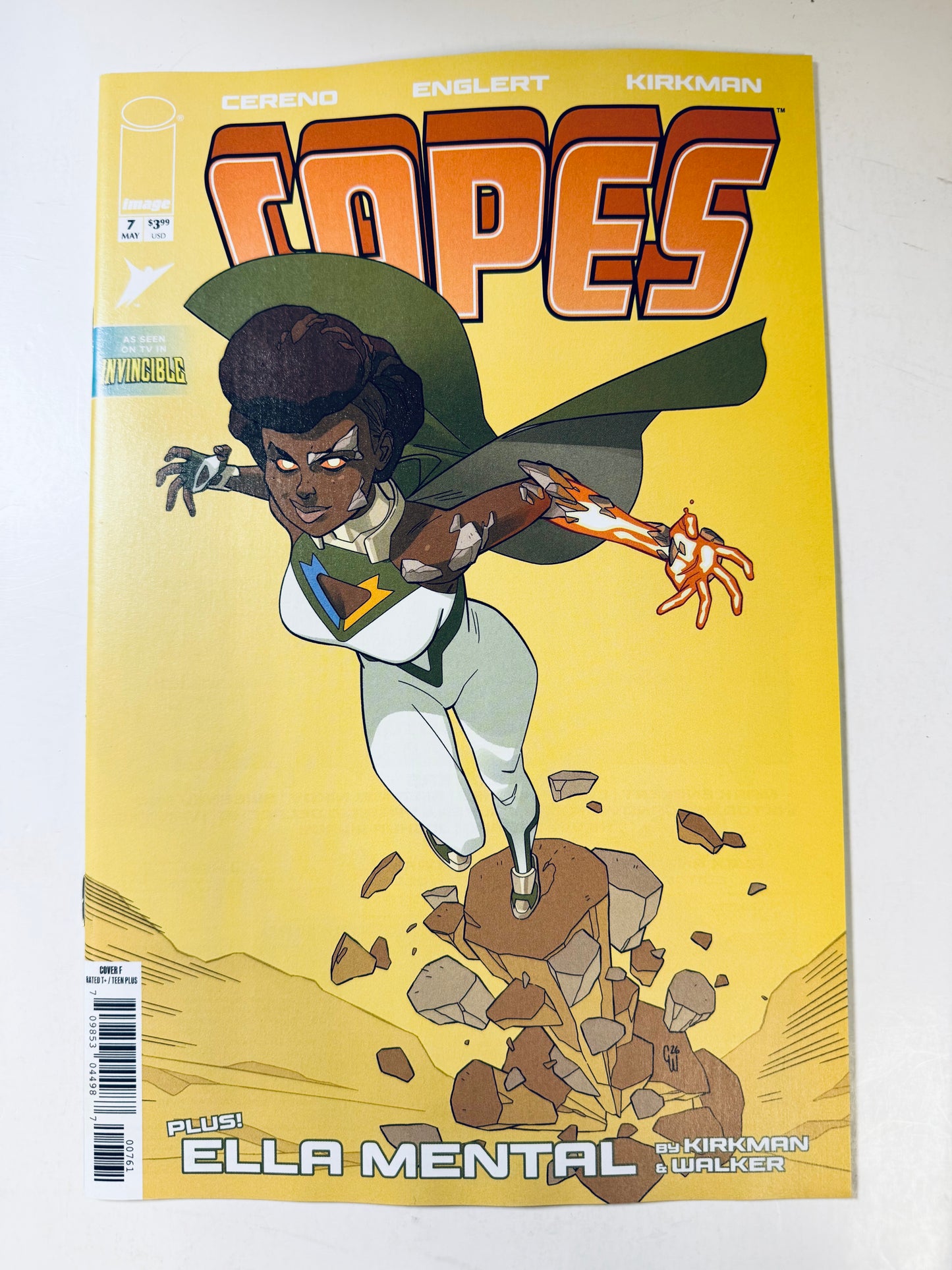 CAPES #7 NM Cover F Cory Walker Variant