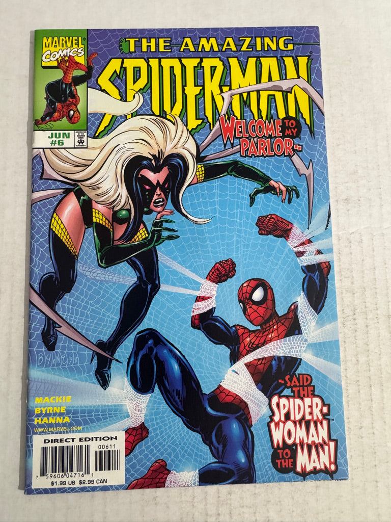 AMAZING SPIDER-MAN #6 Vol 2 NM John Byrne Cover