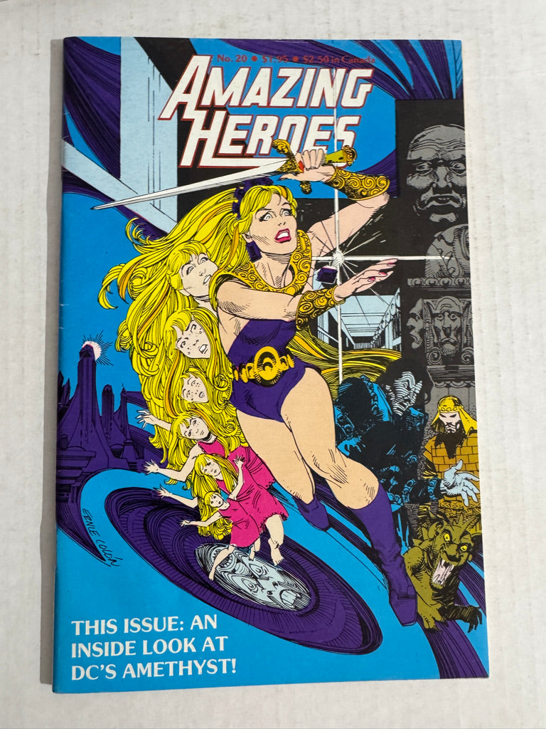 AMAZING HEROES #20 VF