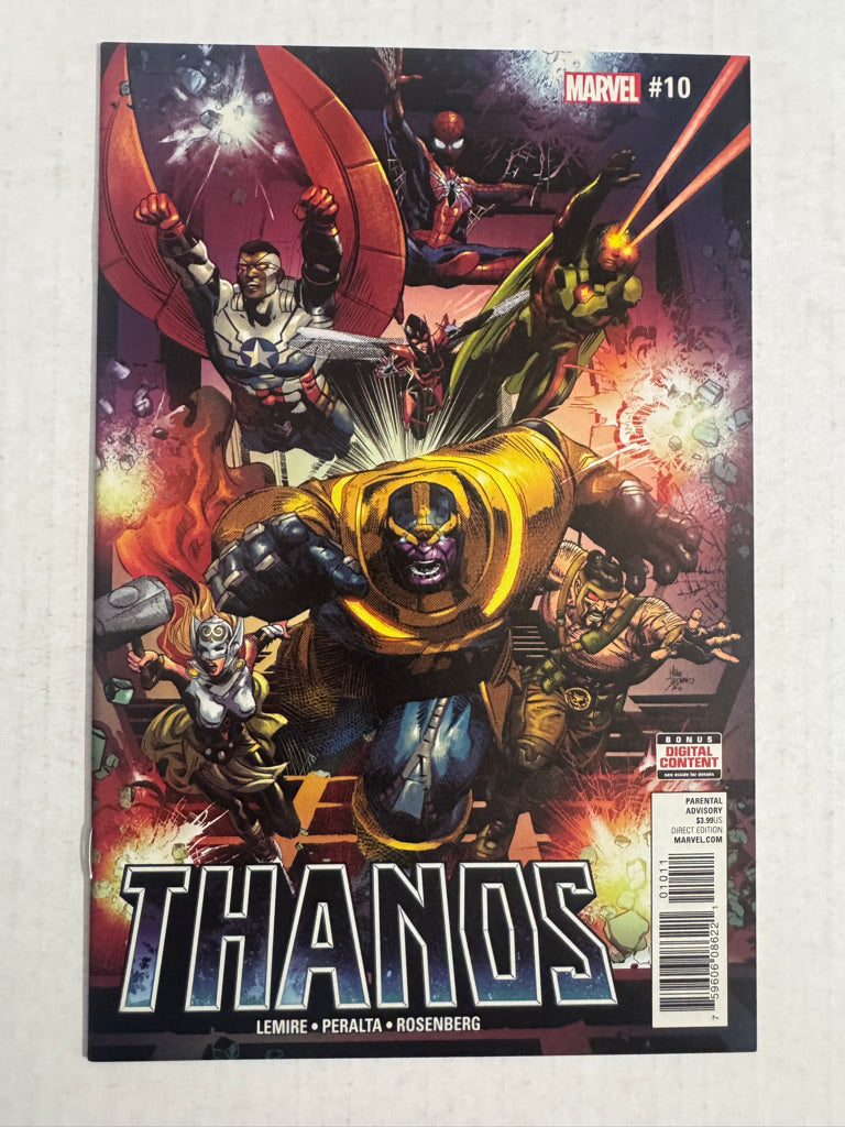 THANOS #10 Vol 2 NM Mike Deodato Jr Cover