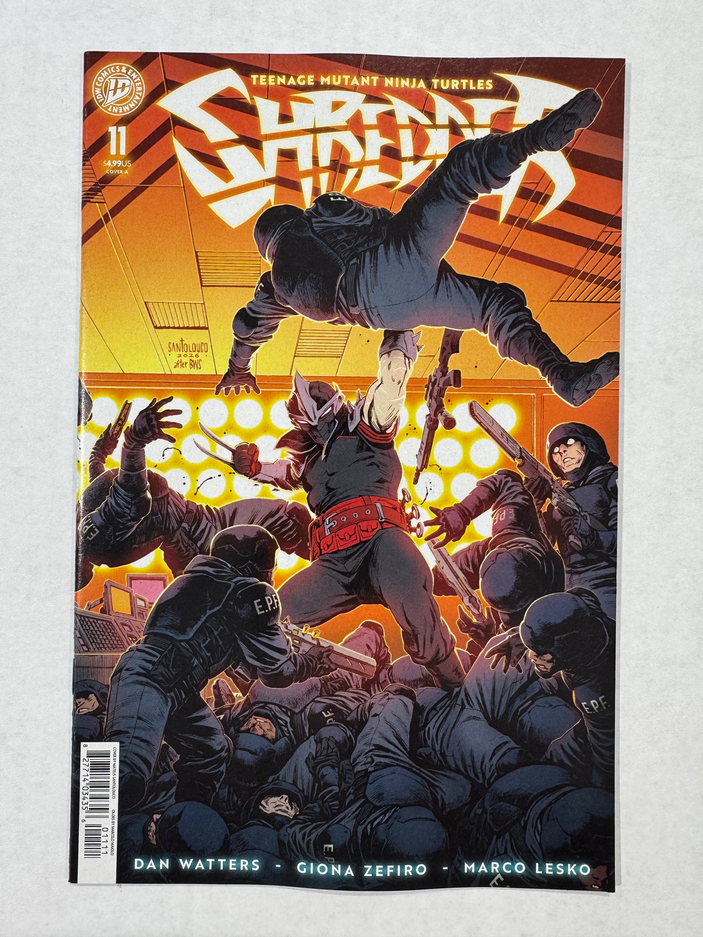 TEENAGE MUTANT NINJA TURTLES: SHREDDER #11 NM