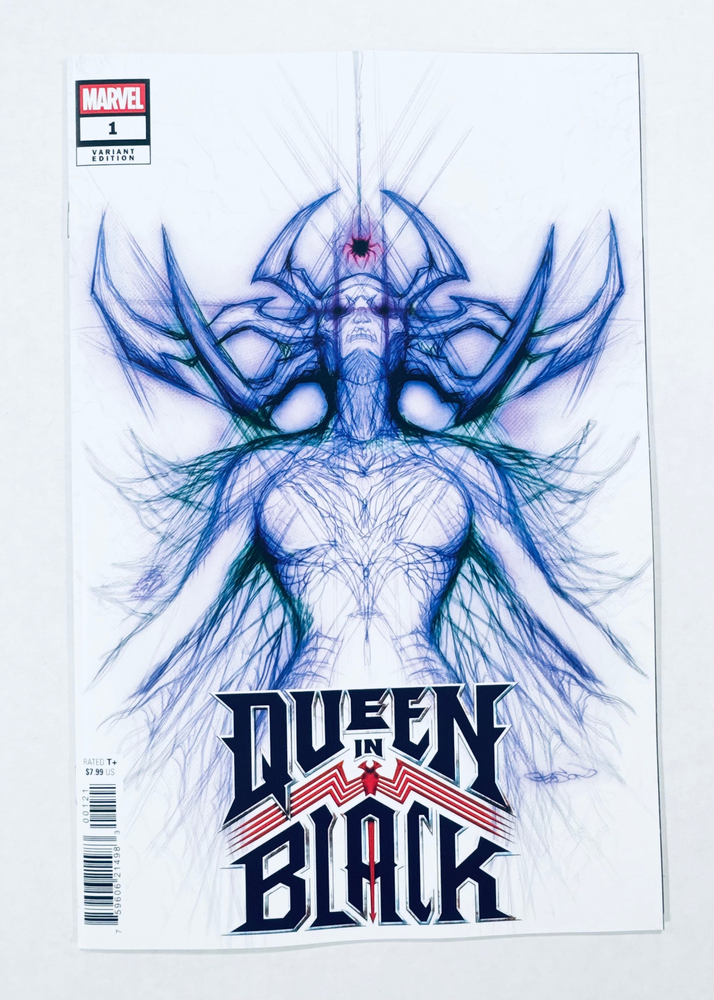 QUEEN IN BLACK #1 NM Patrick Gleason Hela White Webhead Variant