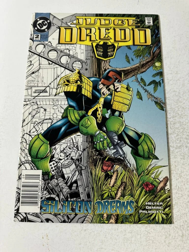JUDGE DREDD #2 FN+ Newsstand (DC)