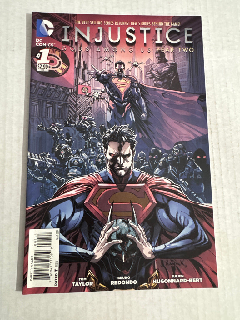 INJUSTICE Gods Among Us Year Two #1 NM-