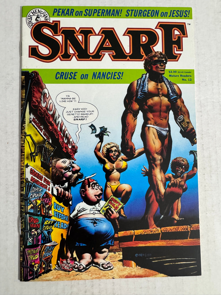 SNARF #12 VF Richard Corben Cover