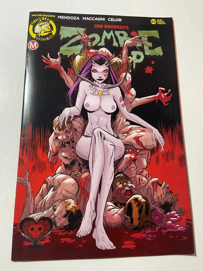 ZOMBIE TRAMP #49 NM Risque Variant