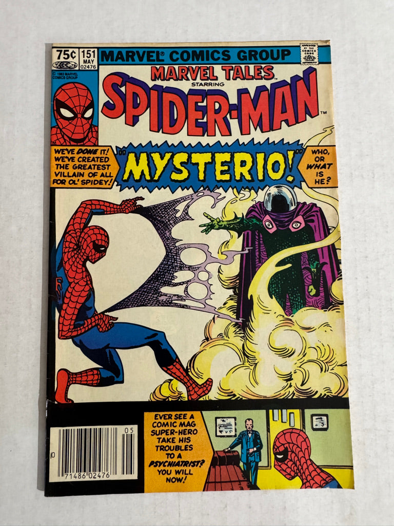 MARVEL TALES #151 VG/FN CANADIAN PRICE VARIANT