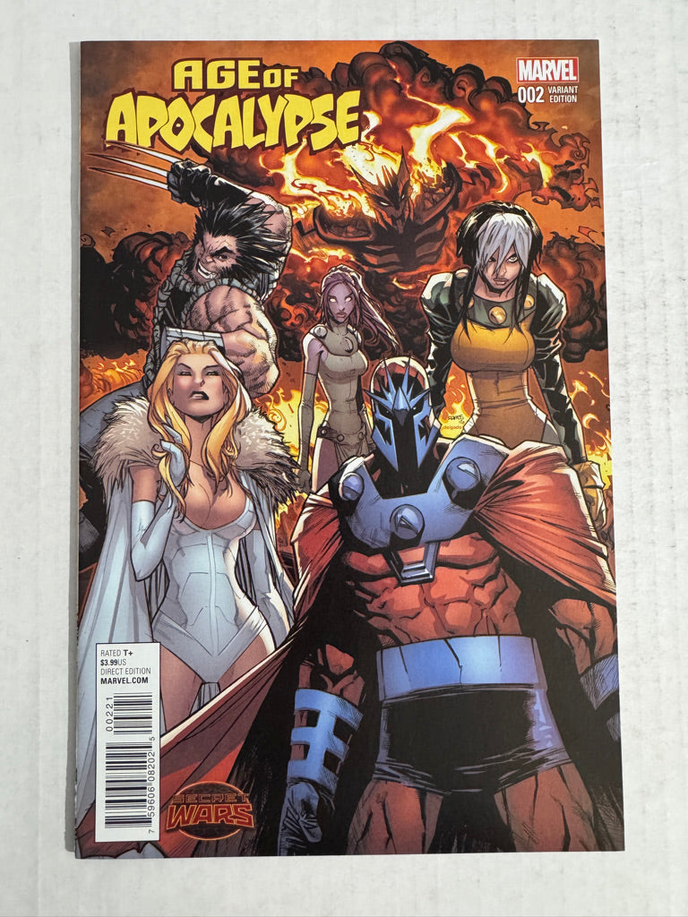 AGE OF APOCALYPSE #2 NM- 1:25 Humberto Ramos Variant