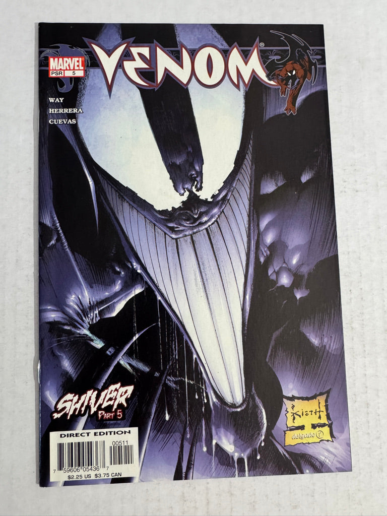 VENOM #5 NM- Sam Kieth Cover