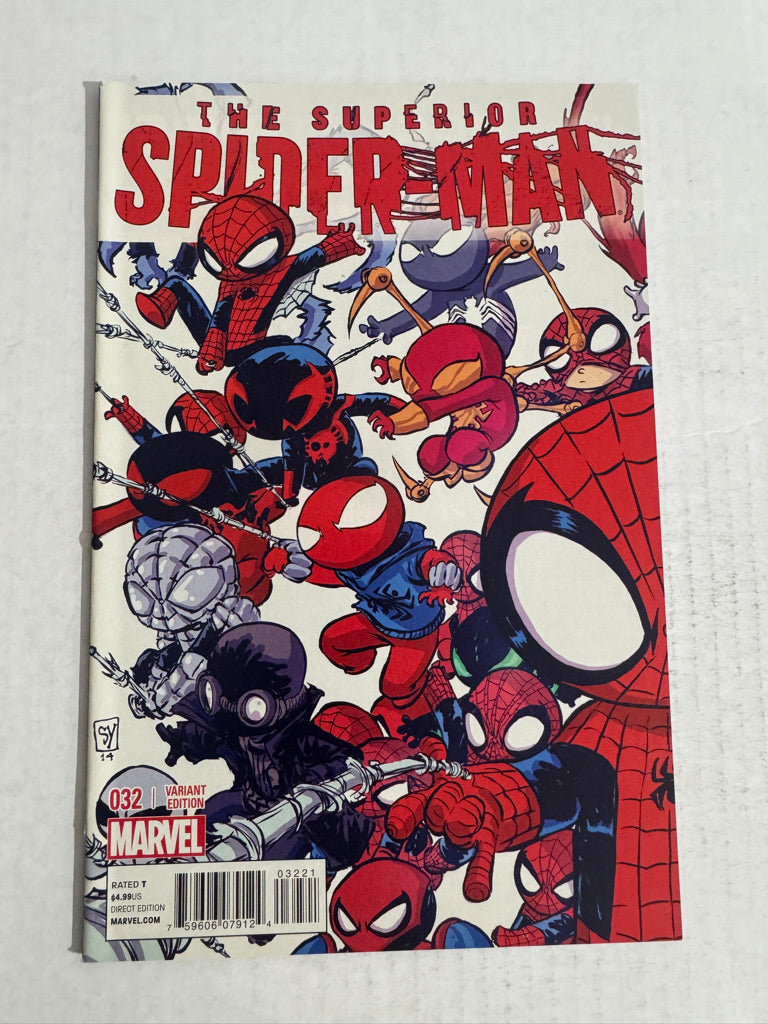 SUPERIOR SPIDER-MAN #32 NM Skottie Young Variant