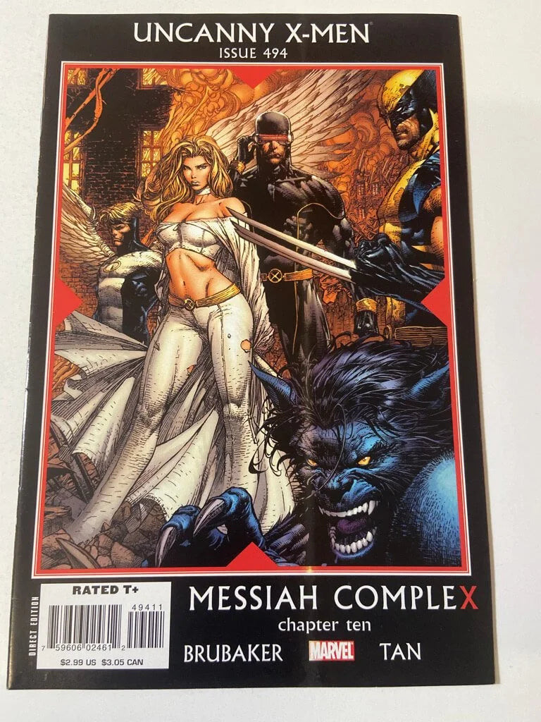 UNCANNY X-MEN #494 David Finch Cover