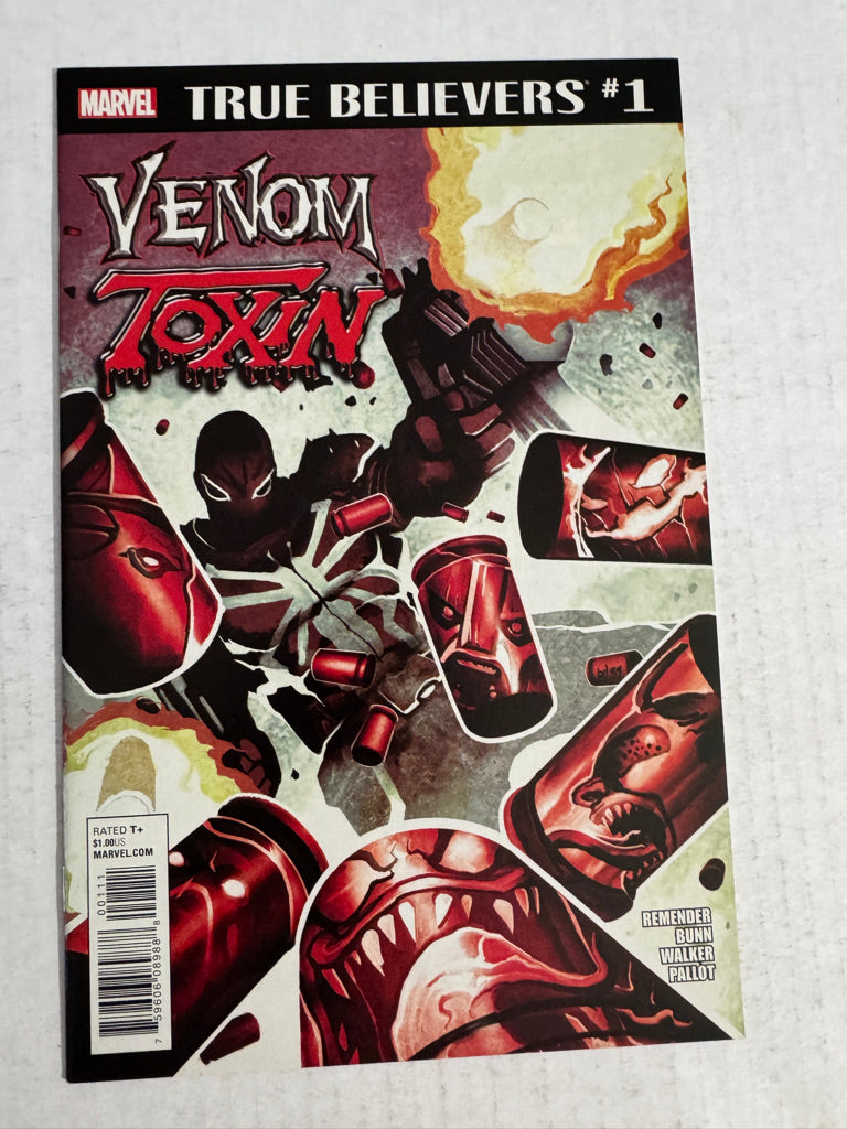 VENOM #17 Vol 2 NM Mike Del Mundo Toxin True Believers Variant
