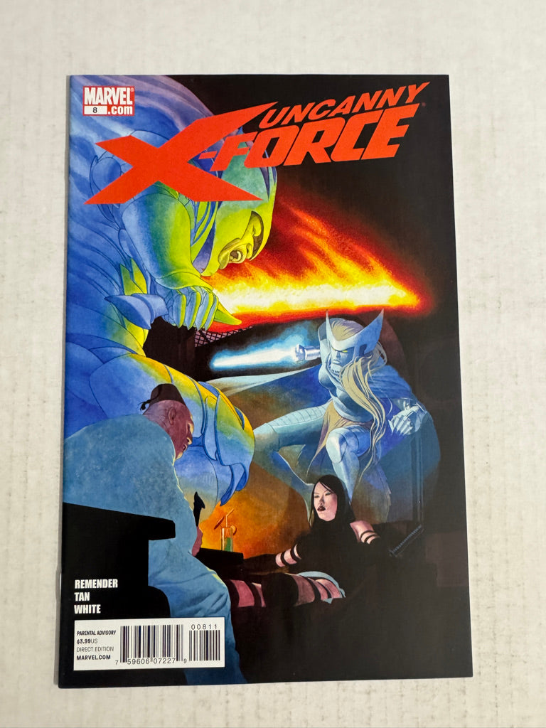 UNCANNY X-FORCE #8 Esad Ribic Cover