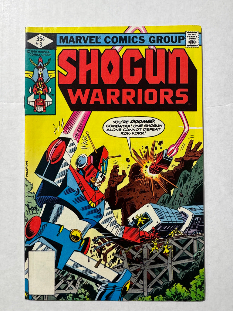SHOGUN WARRIORS #3 VF Whitman VARIANT