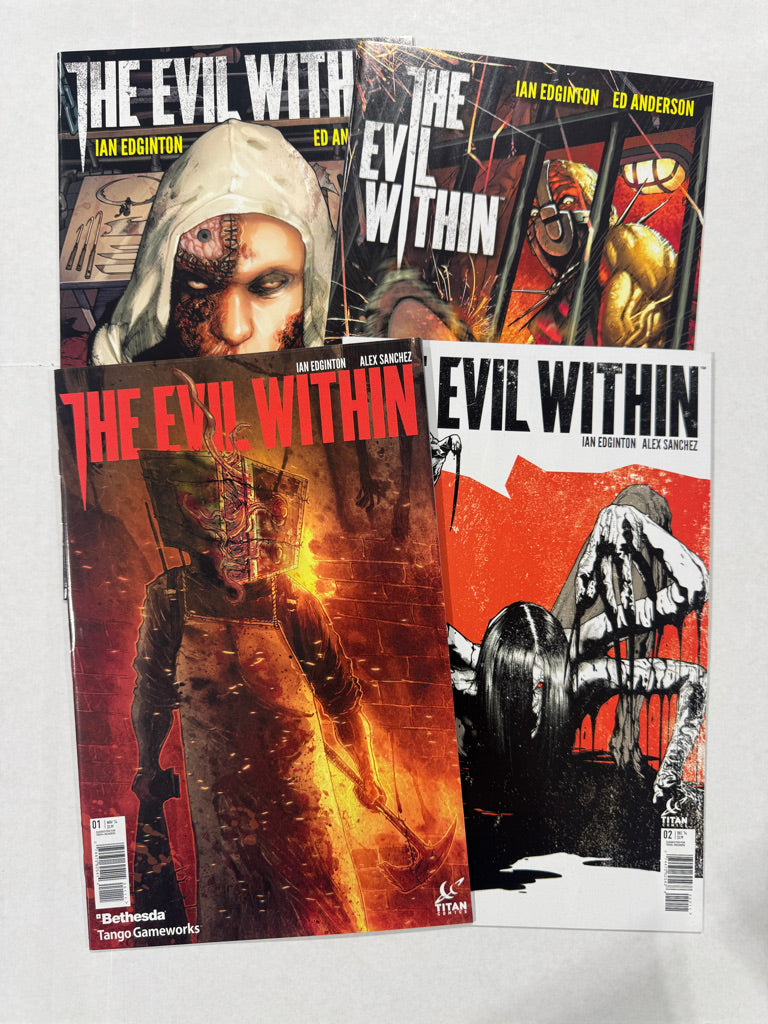 THE EVIL WITHIN #1-4 NM SET