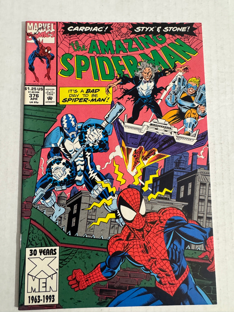 AMAZING SPIDER-MAN #376 NM- Mark Bagley Cover