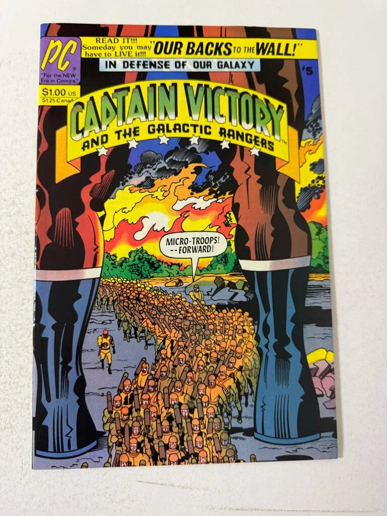 CAPTAIN VICTORY AND THE GALACTIC RANGERS #5 Jack Kirby Cover