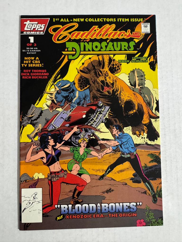 CADILLACS AND DINOSAURS Blood and Bones #1 VF/NM