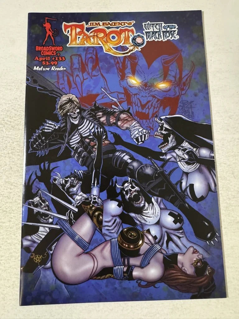 JIM BALENT'S TAROT Witch of The Black Rose #133 NM- B Variant