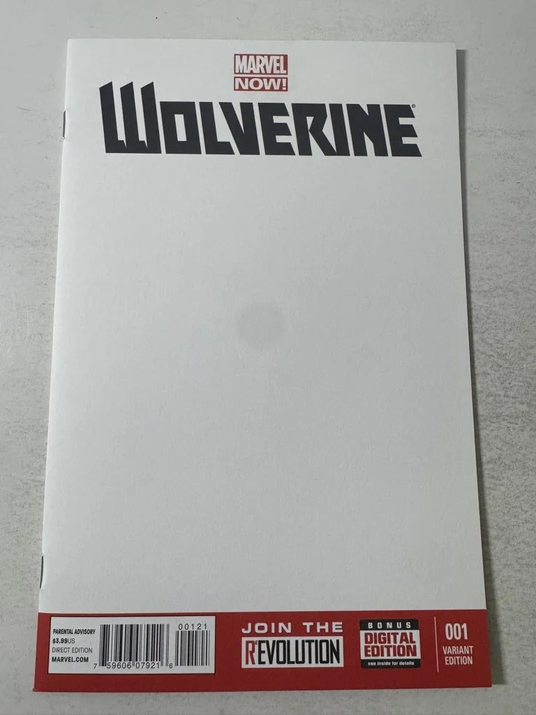 WOLVERINE #1 Vol 4 NM Blank Variant